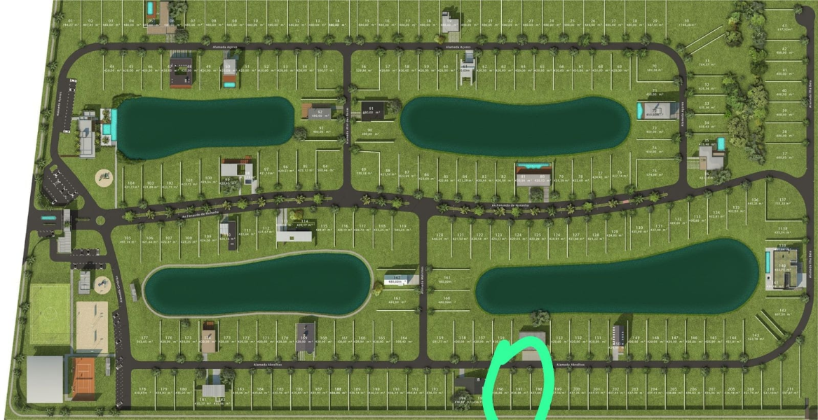 Terreno no Condomínio Águas do Atlântico